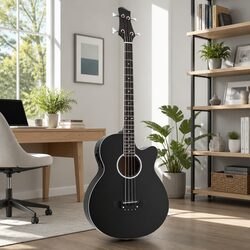 Friendly 43-Inch Acoustic Bass Guitar for You