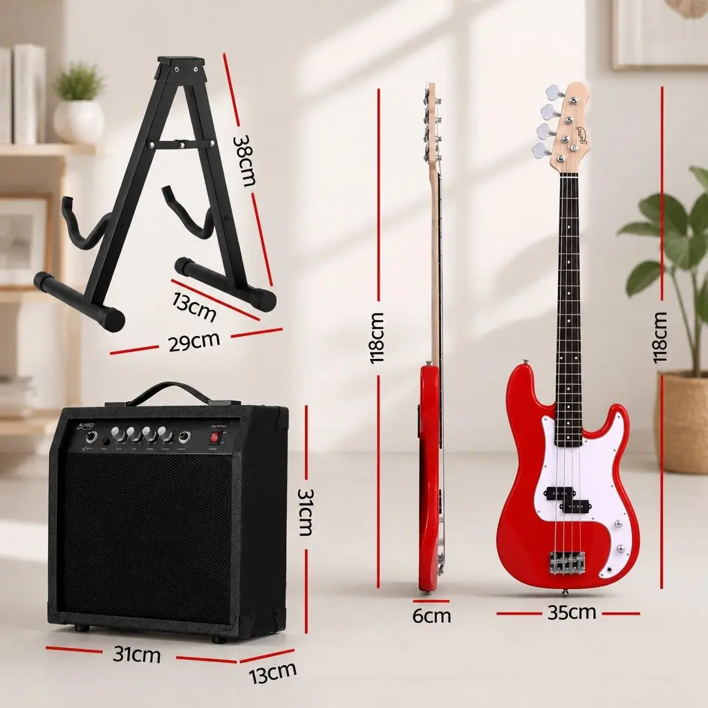 Electric Guitar 47 Inch Beginner Kit with 40W Amplifier Stand Strap Picks