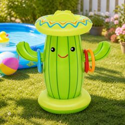 Enjoy Water Play with the Cactus Sprinkler for Kids