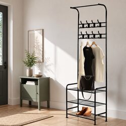 Create a Clutter-Free Zone with This Metal Clothes Rack