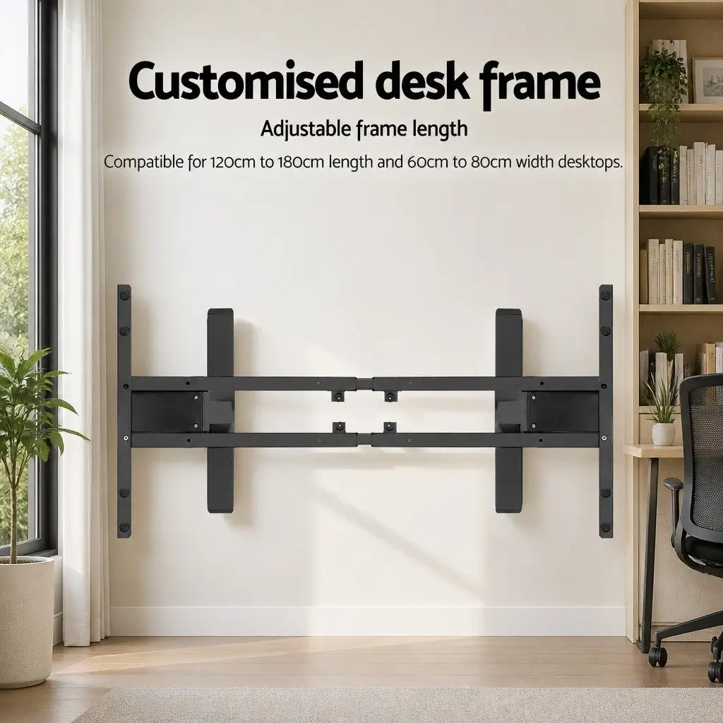 Motorised Standing Desk Frame Dual Motor Height Adjustable Office Workstation