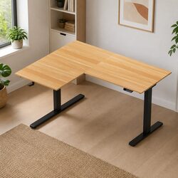 Your New L-Shape Electric Standing Desk for Comfort