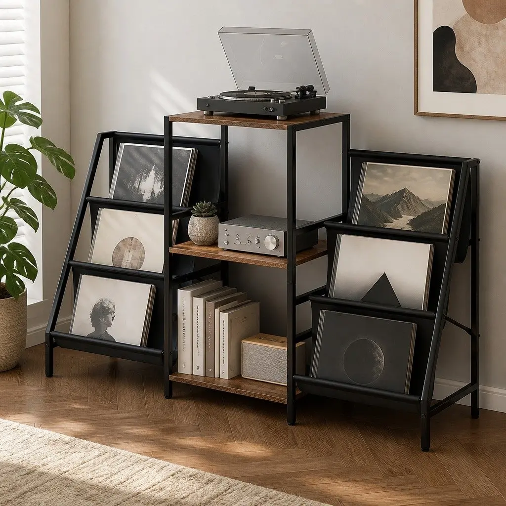 Record Player Stand for 280 Albums