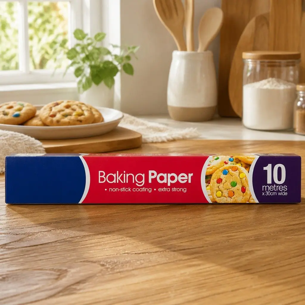 10m Non-Stick Baking Paper for Easy Baking