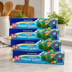 Friendly Freezer Guard Bags 24pk x4 for Your Kitchen