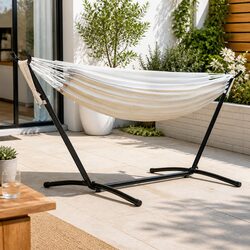 Friendly Hammock Bed with Stand for Relaxation