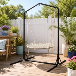 Your Cozy Hammock Chair with Stand - Enjoy Anytime!