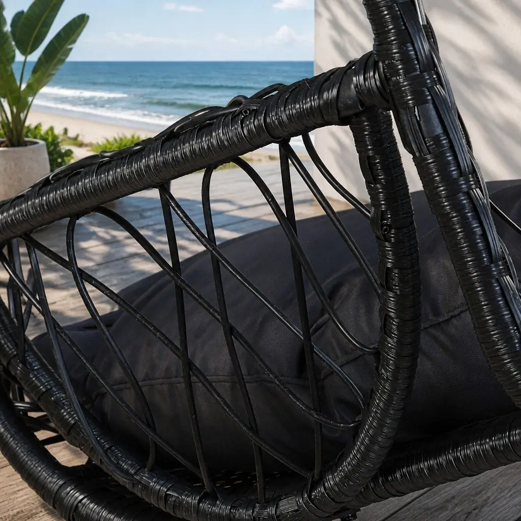 Hanging Egg Swing Chair with Stand