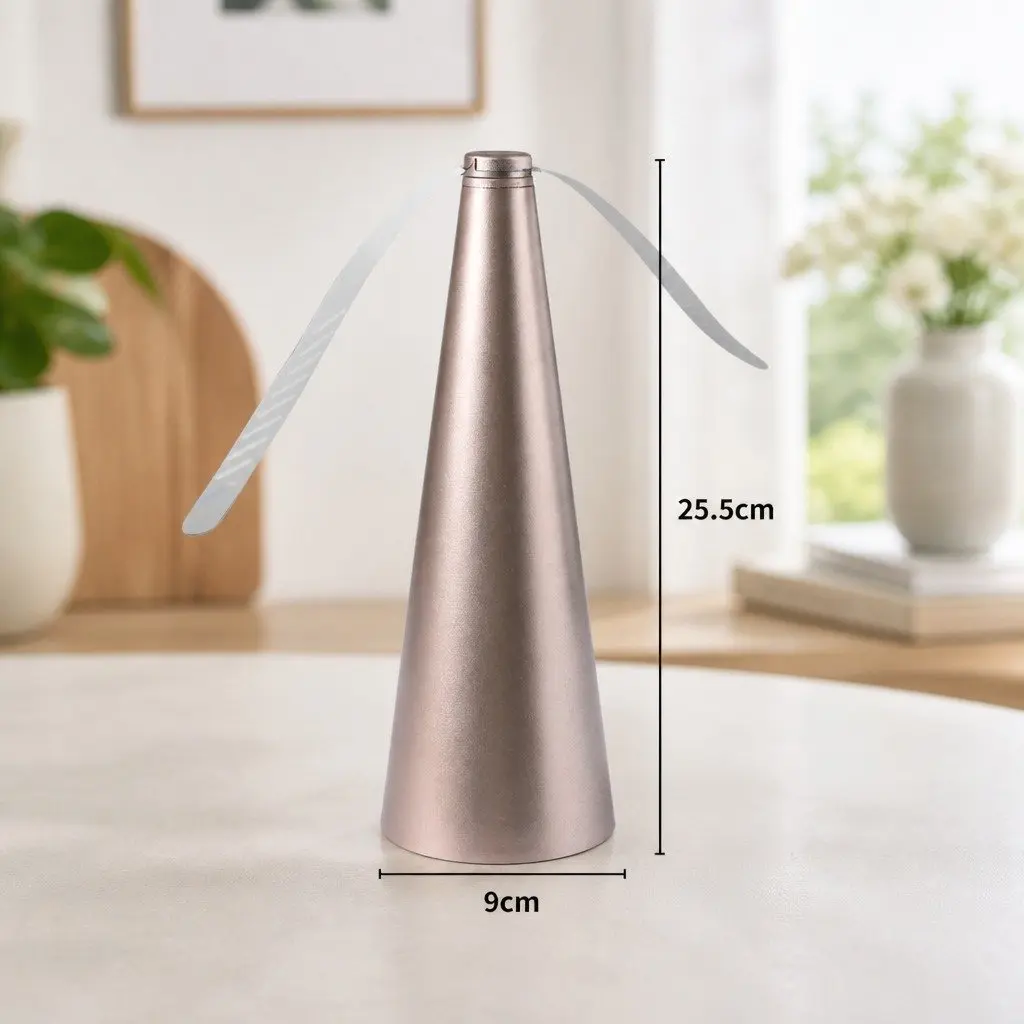 Fly Repellent Fan Chemical Free Portable Lightweight Battery Operated 25.5cm