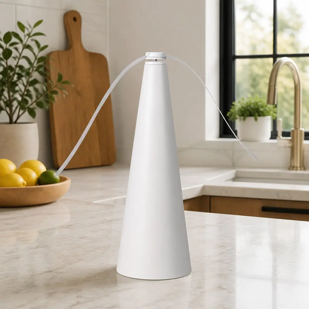 Fly Repellent Fan Chemical Free Portable Battery Operated Lightweight 25.5cm x 9cm x 9cm