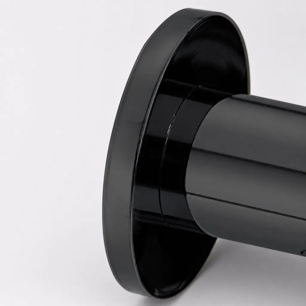 Toilet Paper Holder Wall Mount Stainless Steel Black 26cm L x 11.5cm W x 11.5cm H
