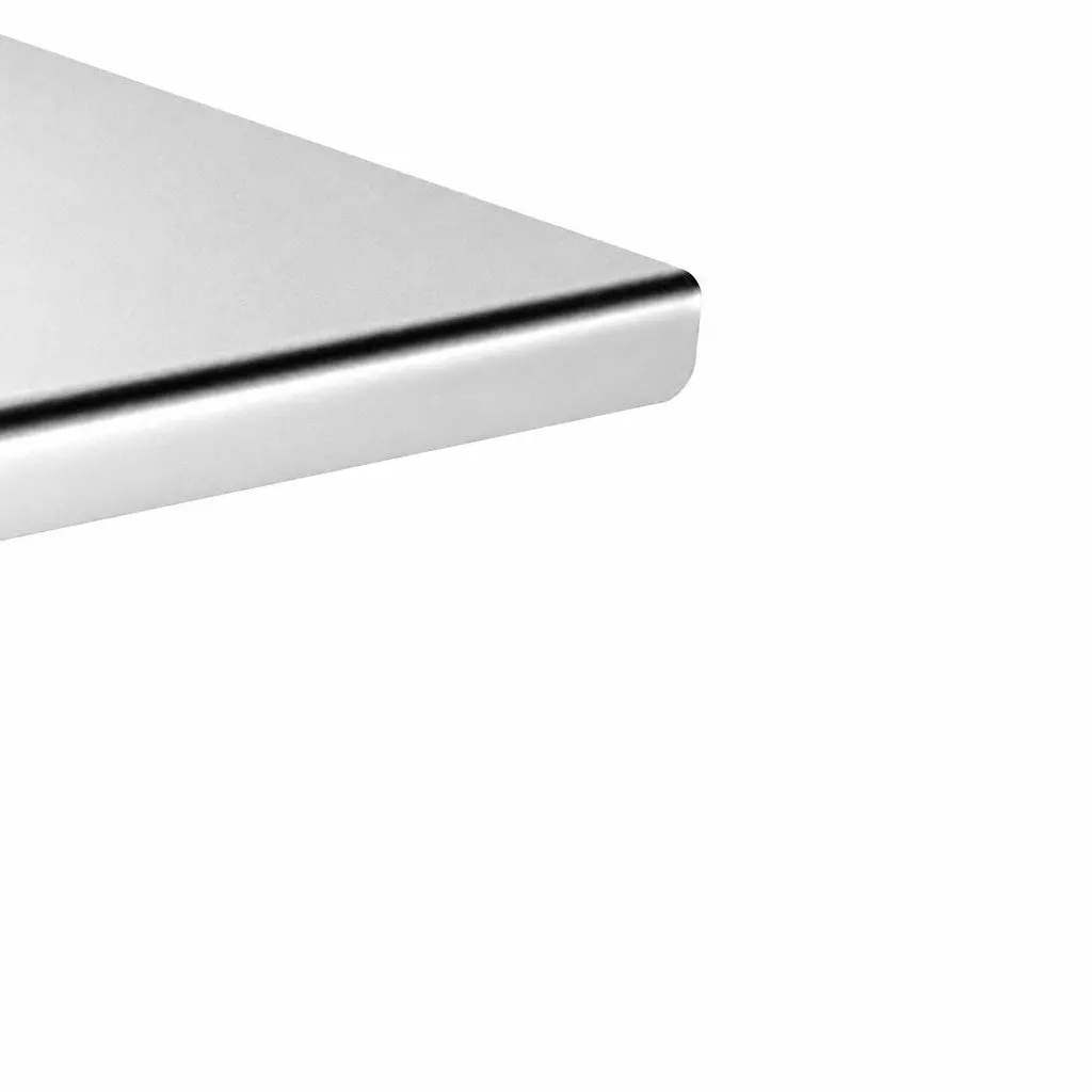 Toilet Paper Holder Wall Mount Silver 14cm L x 10cm W x 10cm H