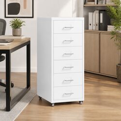 Find Comfort in Organization with a 6-Drawer Filing Cabinet