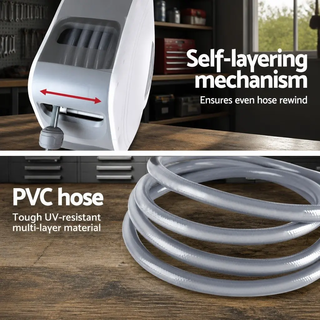 20m Air Hose Reel for Garage Efficiency