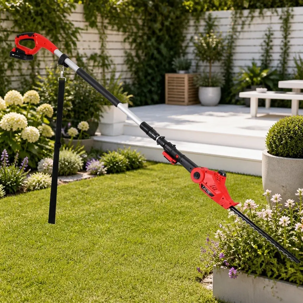 Cordless Hedge Trimmer for Easy Gardening