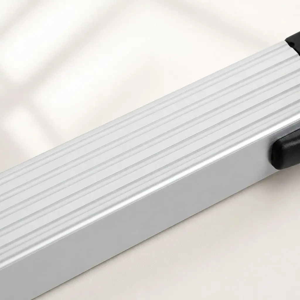 Telescopic Ladder Extendable Aluminium 2.6M Lightweight Collapsible Work Steps