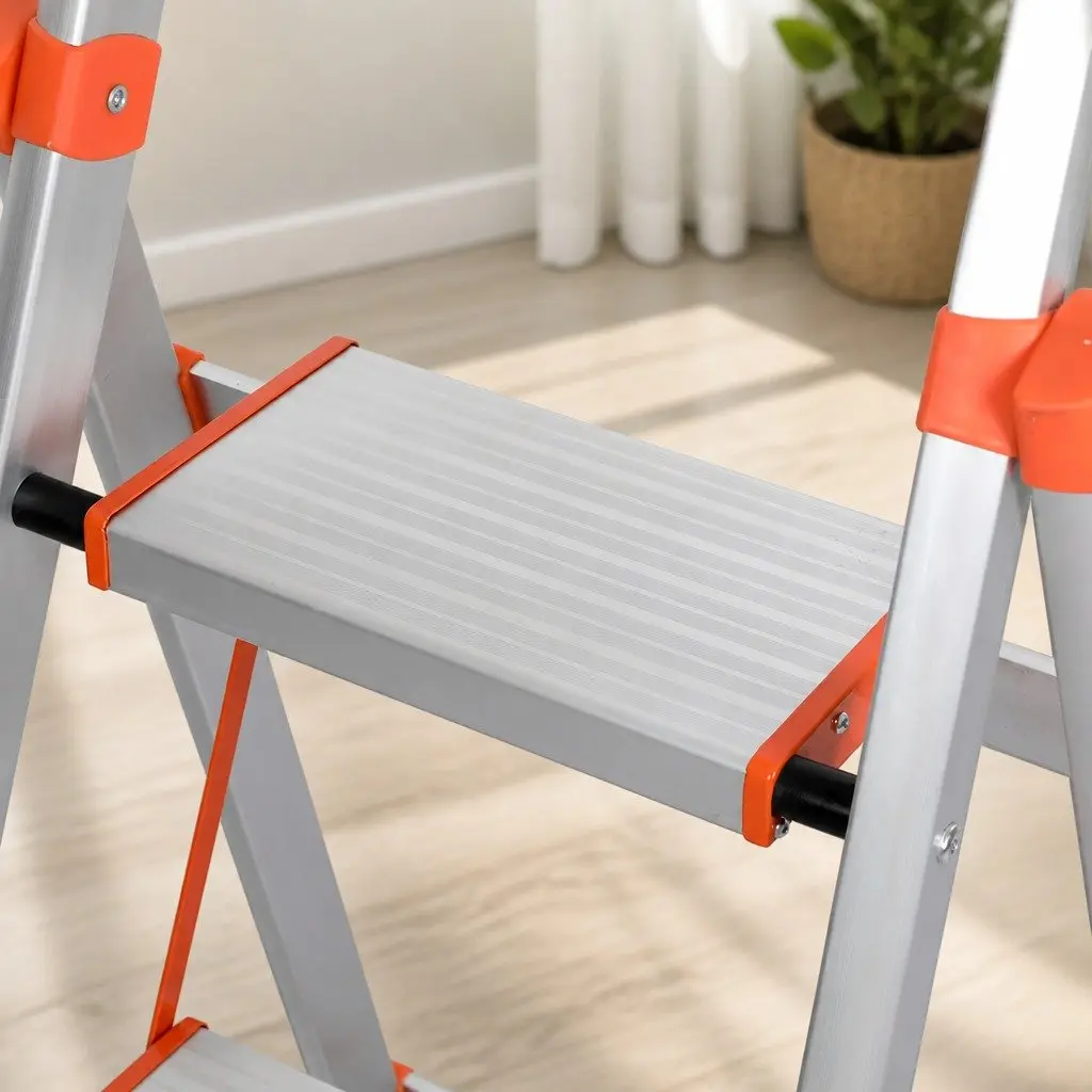 5-Step Folding Ladder with Aluminium Construction
