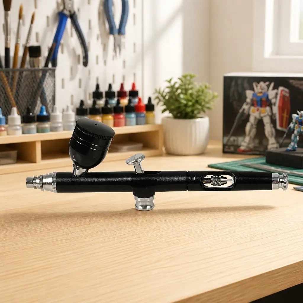 Airbrush Kit Cordless Handheld 3mm Nozzle Portable USB Charging