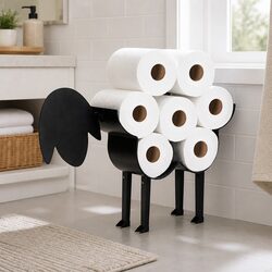 Friendly Sheep Design Toilet Paper Holder for Your Space