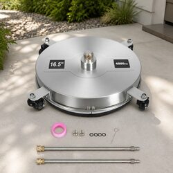 Pressure Washer Surface Cleaner Rotary Attachment Driveway Concrete Patio