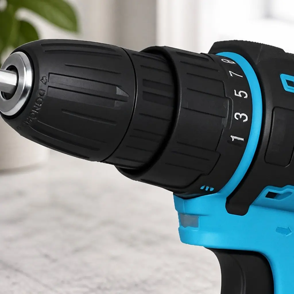 12V Cordless Drill Driver Kit 2.0Ah Battery 74pcs Accessories DIY Home Power