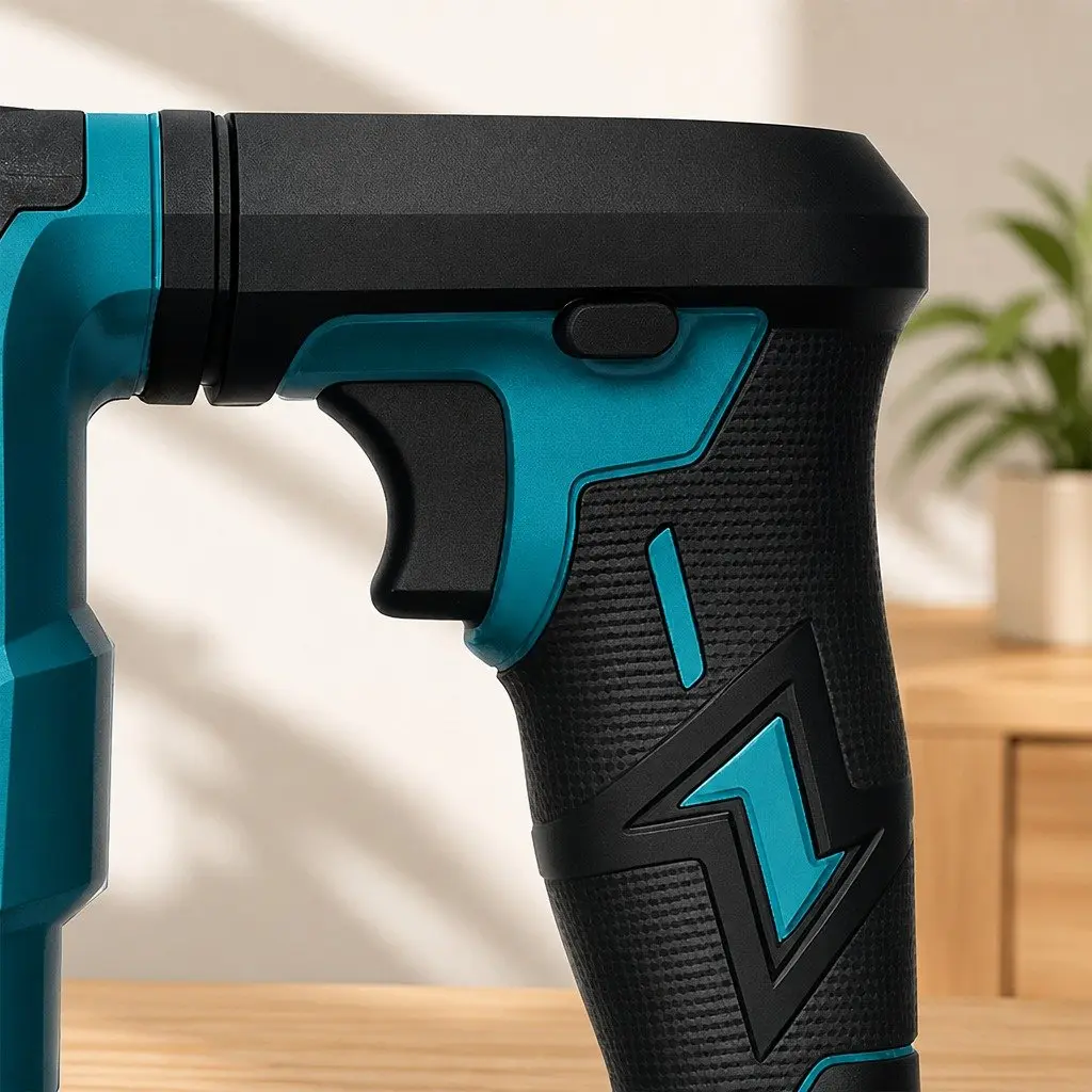 Cordless Rotary Hammer Drill Tool Set Brushless 21V SDS-Plus Chuck 4-in-1 Modes