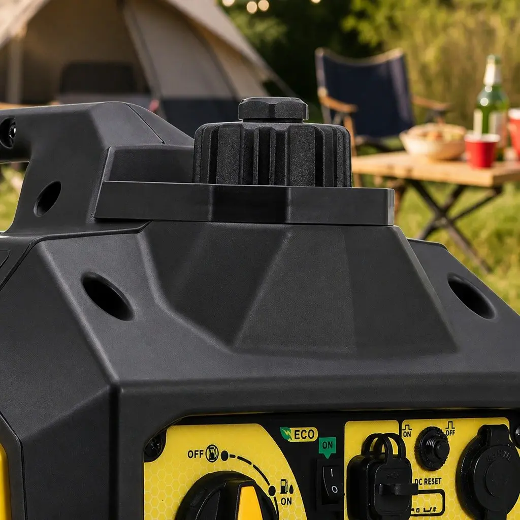 Portable Petrol Inverter Generator 3500W Peak Power Pure Sine Wave Quiet Compact