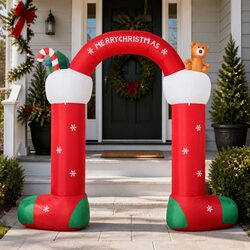 Your Friendly Christmas Inflatable Stocking Decoration