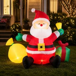 Friendly Christmas Inflatable Decoration for Your Yard