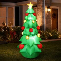 Your Friendly 2.5M Inflatable Christmas Tree with LED Lights