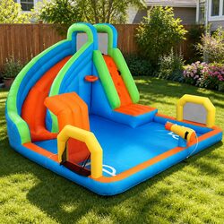 Your Kids Will Love This Inflatable Water Park Adventure