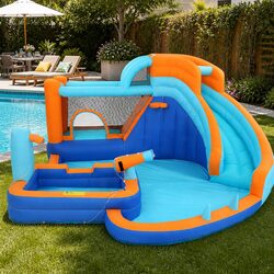 Welcome to Your Kids' New Inflatable Water Park