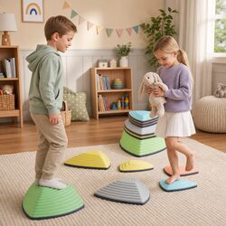 Create Play Paths with 6 Kids Stepping Stones - Set of 6