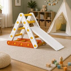 Friendly Kids Climbing Frame Set With Slide and Ladder