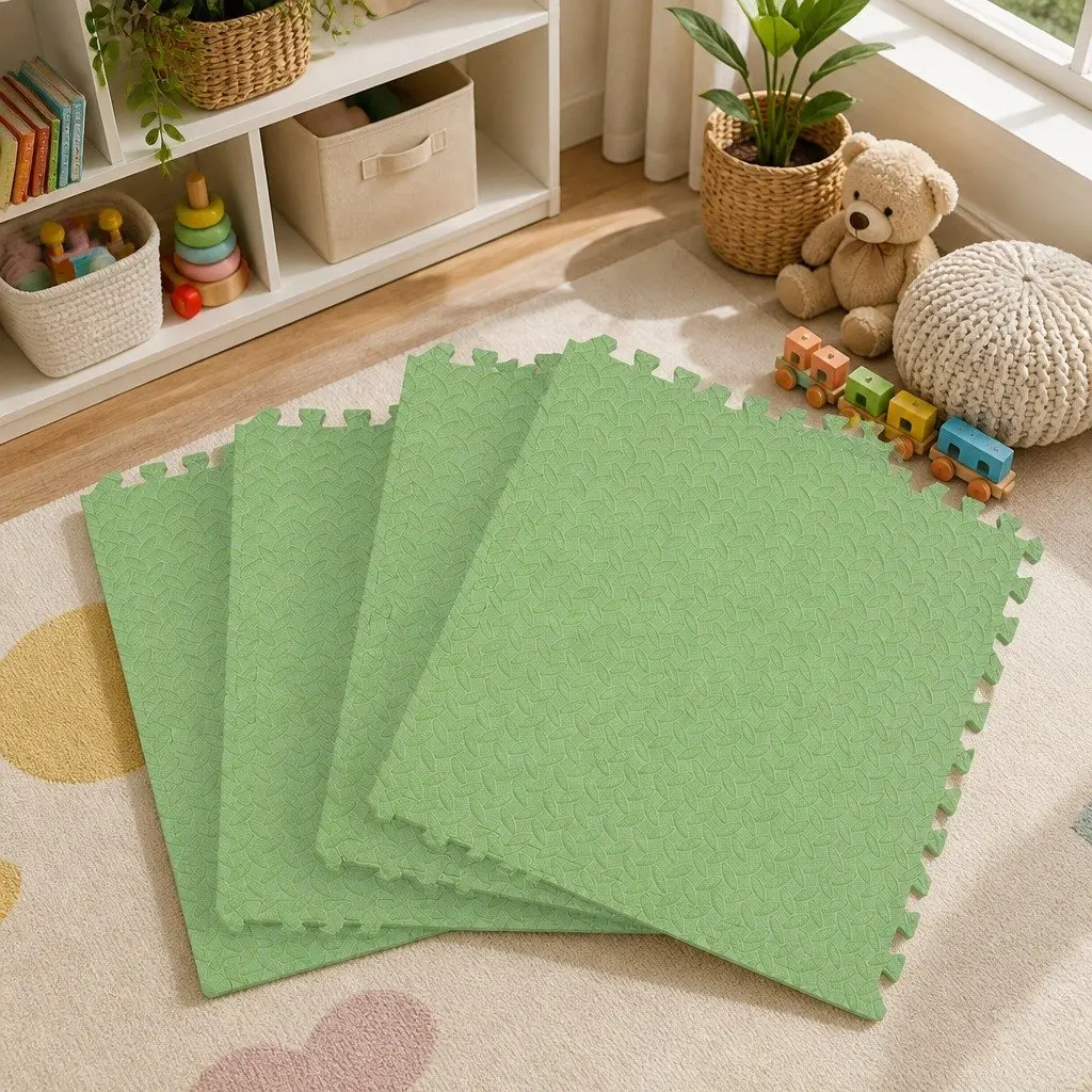 Kids EVA Foam Interlocking Play Mat Soft Activity Tiles 60cm x 60cm