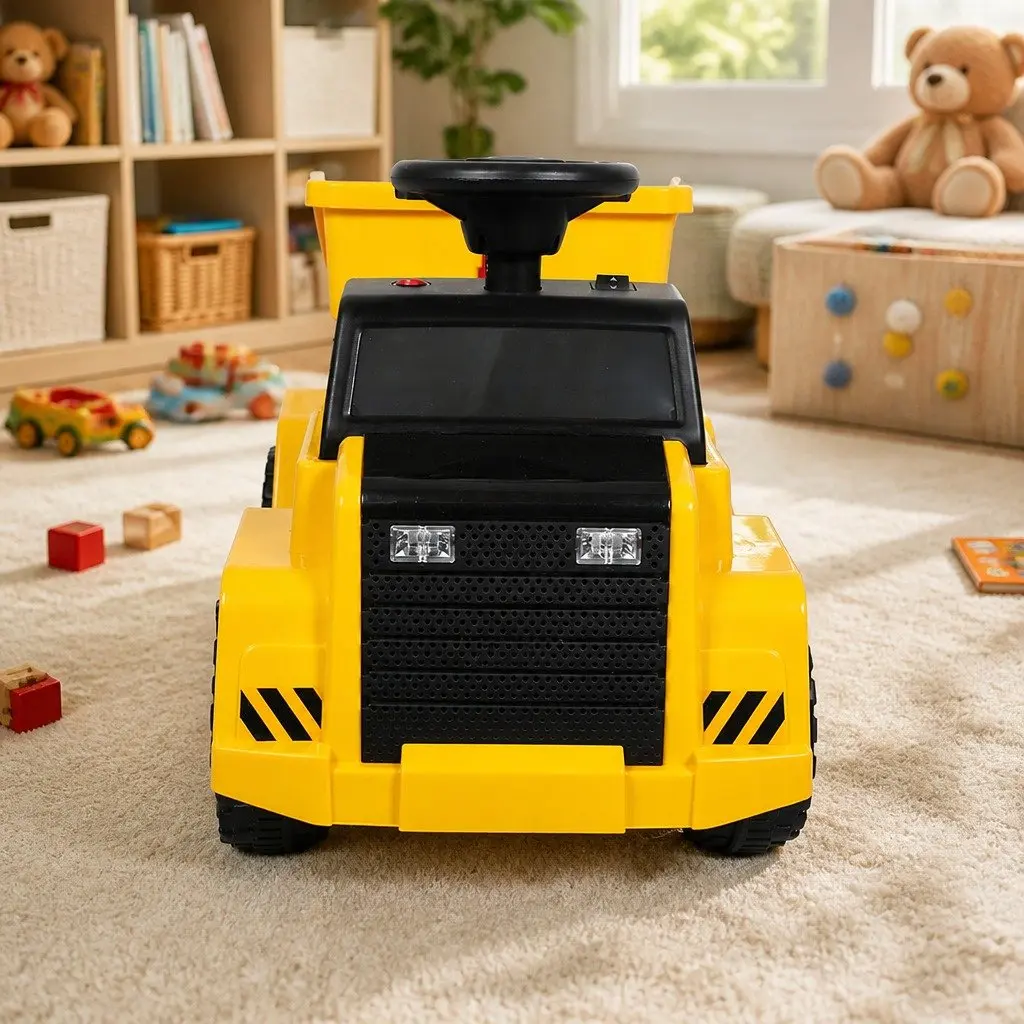 Kids Ride On Dump Truck Excavator Scoop Bucket Toy Vehicle Sand Play Indoor