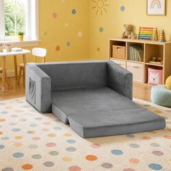 Your Child’s New Favorite Sofa Bed in Grey