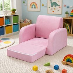 Your Child's New Favorite Pink Sofa for Fun Times