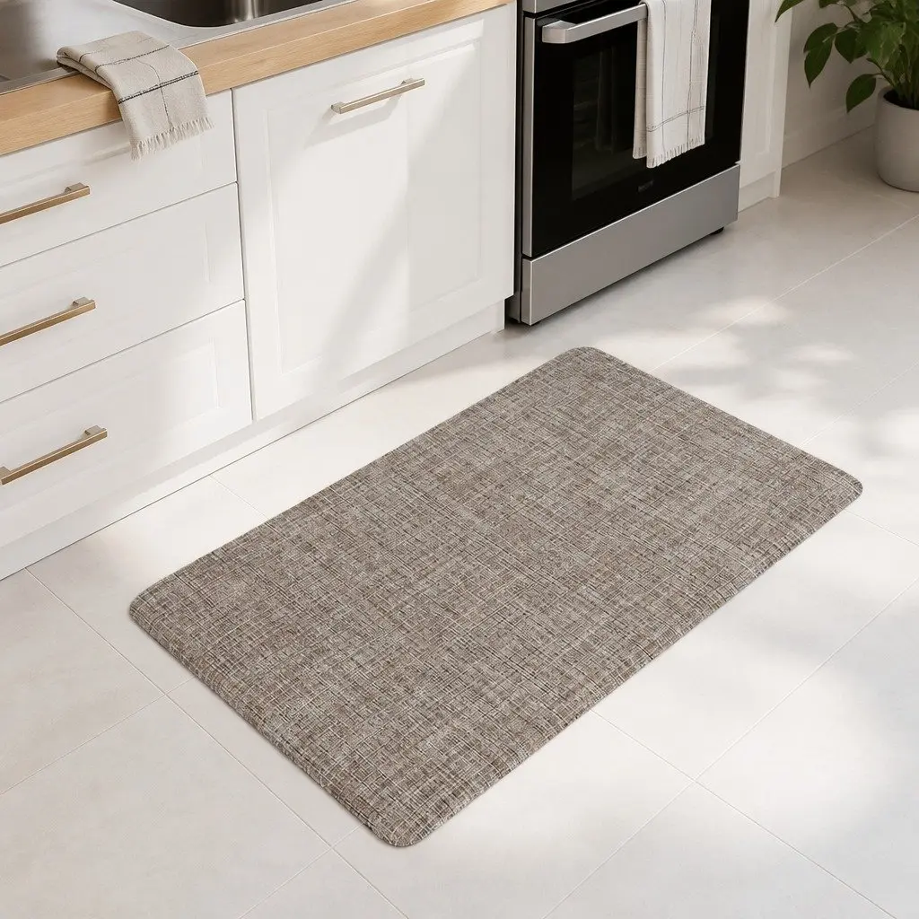 Kitchen Mat 45x75cm Floor Rug Non-slip Textilene Cushioned Comfort Anti-fatigue