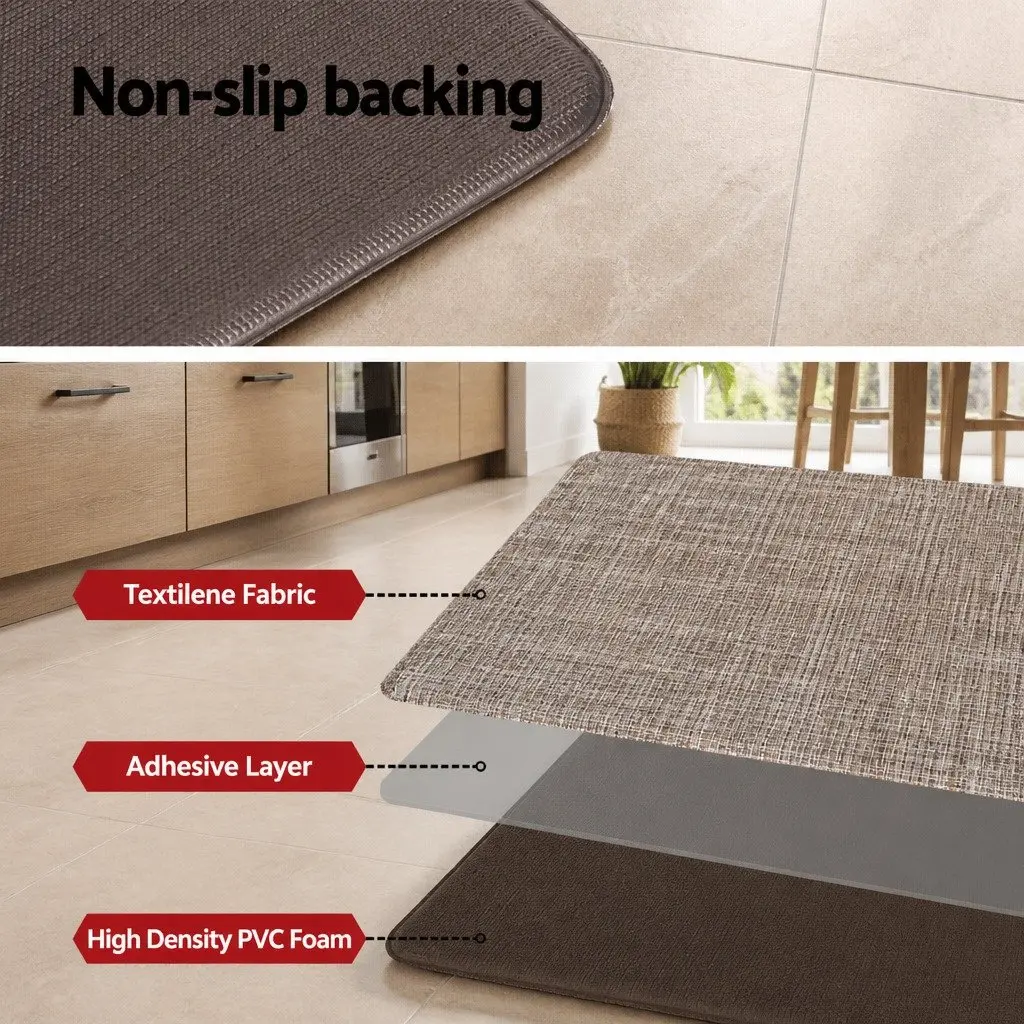 Kitchen Mat Non-slip Textilene 45x75cm Cushioned Comfort Anti-fatigue