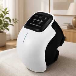 Knee Massager Vibration Infrared Heat Therapy Machine Elbow Pain Relief Portable