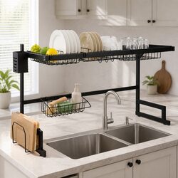 Your Friendly 2-Tier Dish Drying Rack Solution