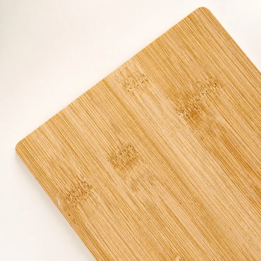 Bamboo Placemat Coaster Set Natural Heat Resistant Waterproof 8 Piece