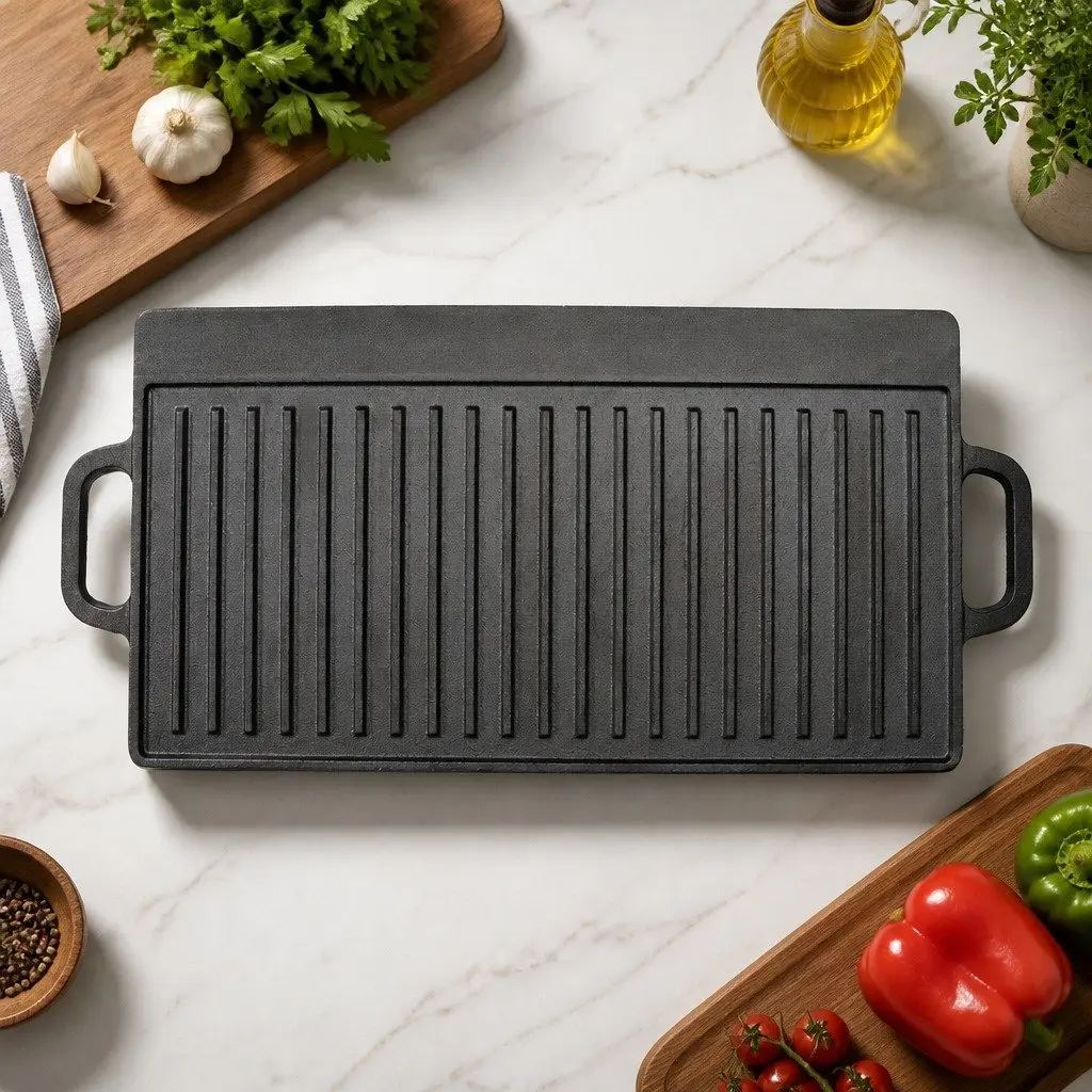 Cast Iron Griddle Pan 49.5cm