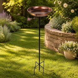 Welcome Birds to Your Space with This Bird Bath Feeder