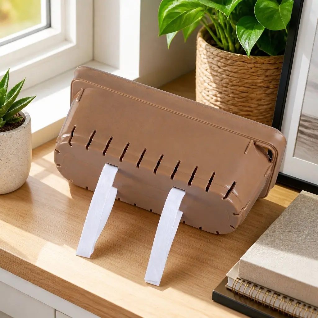 Self Watering Plant Pots 3 Piece Set Wick System Indoor Planter Box 27cm L x 11.5cm W x 14cm H