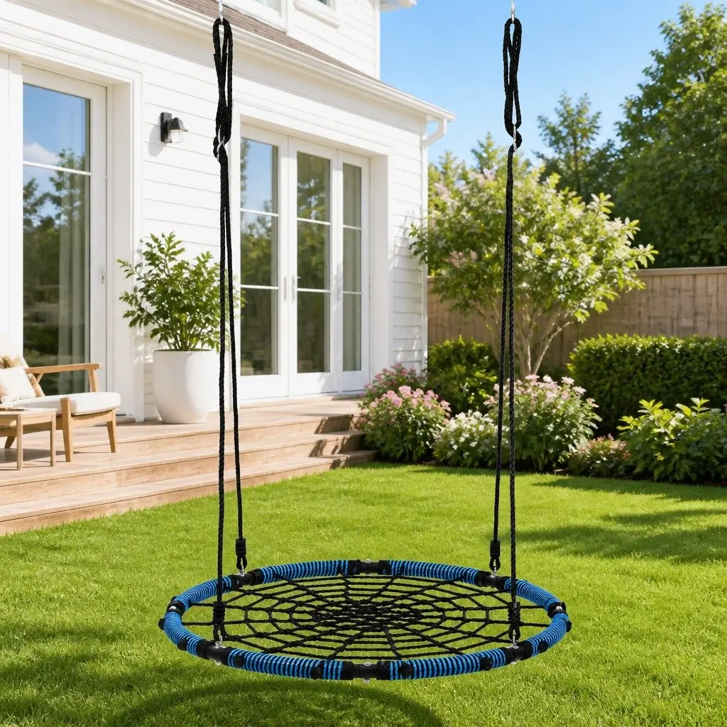 Tree Swing Hammock Oversized 98.5cm Oval Platform for Outdoor Backyard Playground