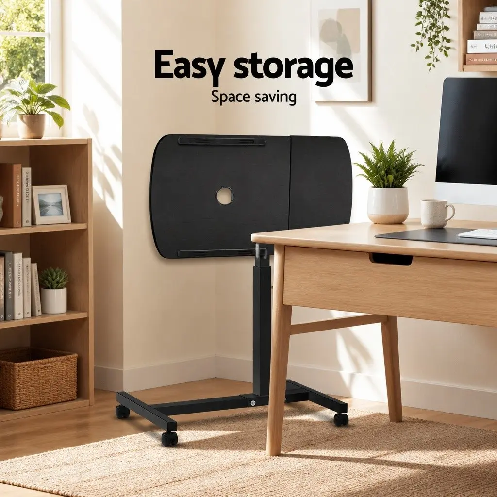 Laptop Stand Adjustable Swivel Tilting 60cm Portable with USB Fan