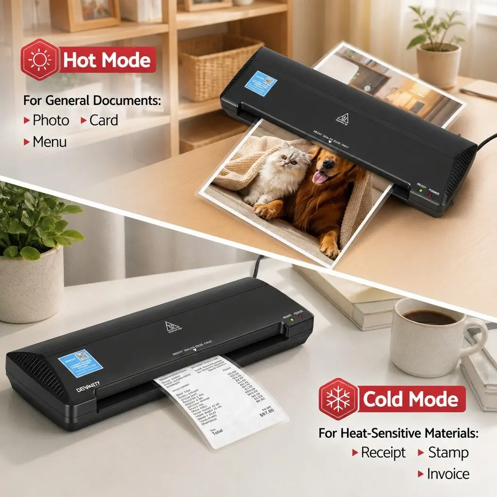 A3 Laminator Machine Hot Cold Thermal Fast Lamination Anti-Jam Office School