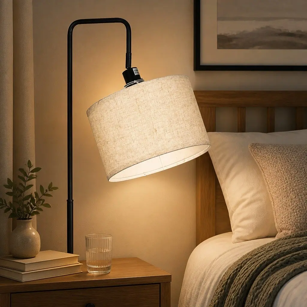 Floor Lamp with Storage Options